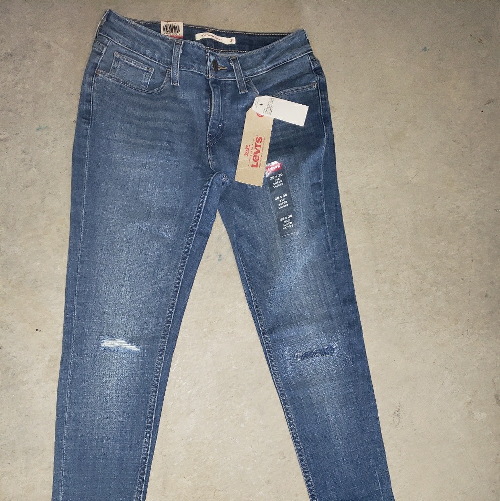 Women's Levi's 535 Super Skinny 28x30
